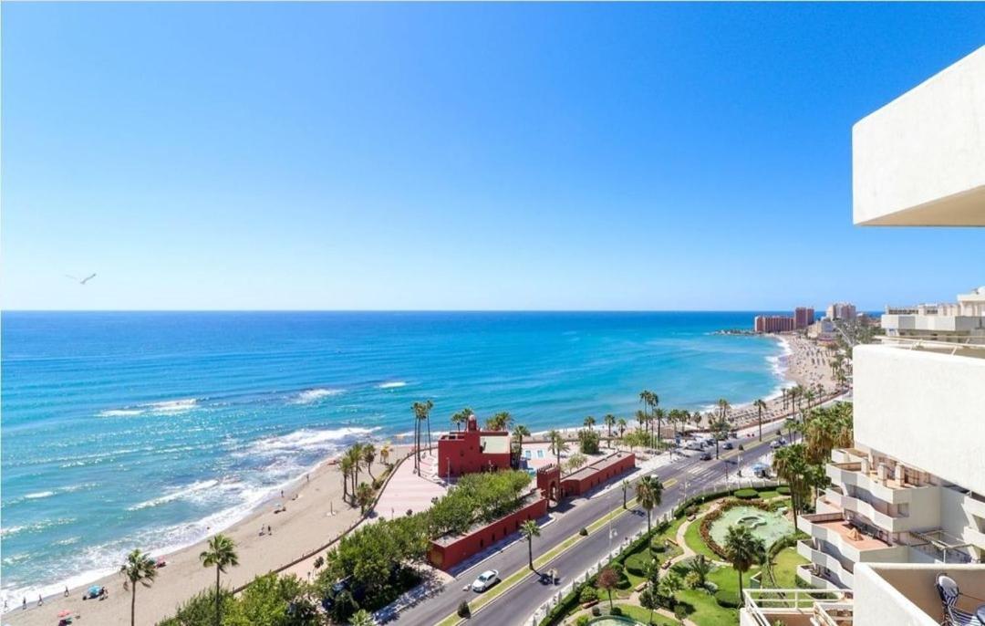 Benalbeach Casa Kito Costa 1ª Linea De Playa 贝纳尔马德纳 外观 照片