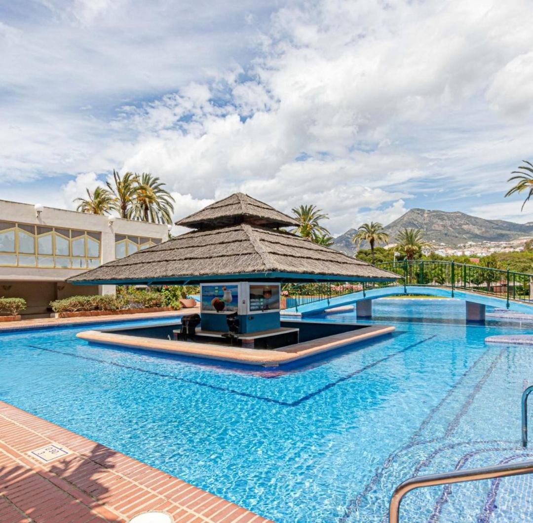 Benalbeach Casa Kito Costa 1ª Linea De Playa 贝纳尔马德纳 外观 照片