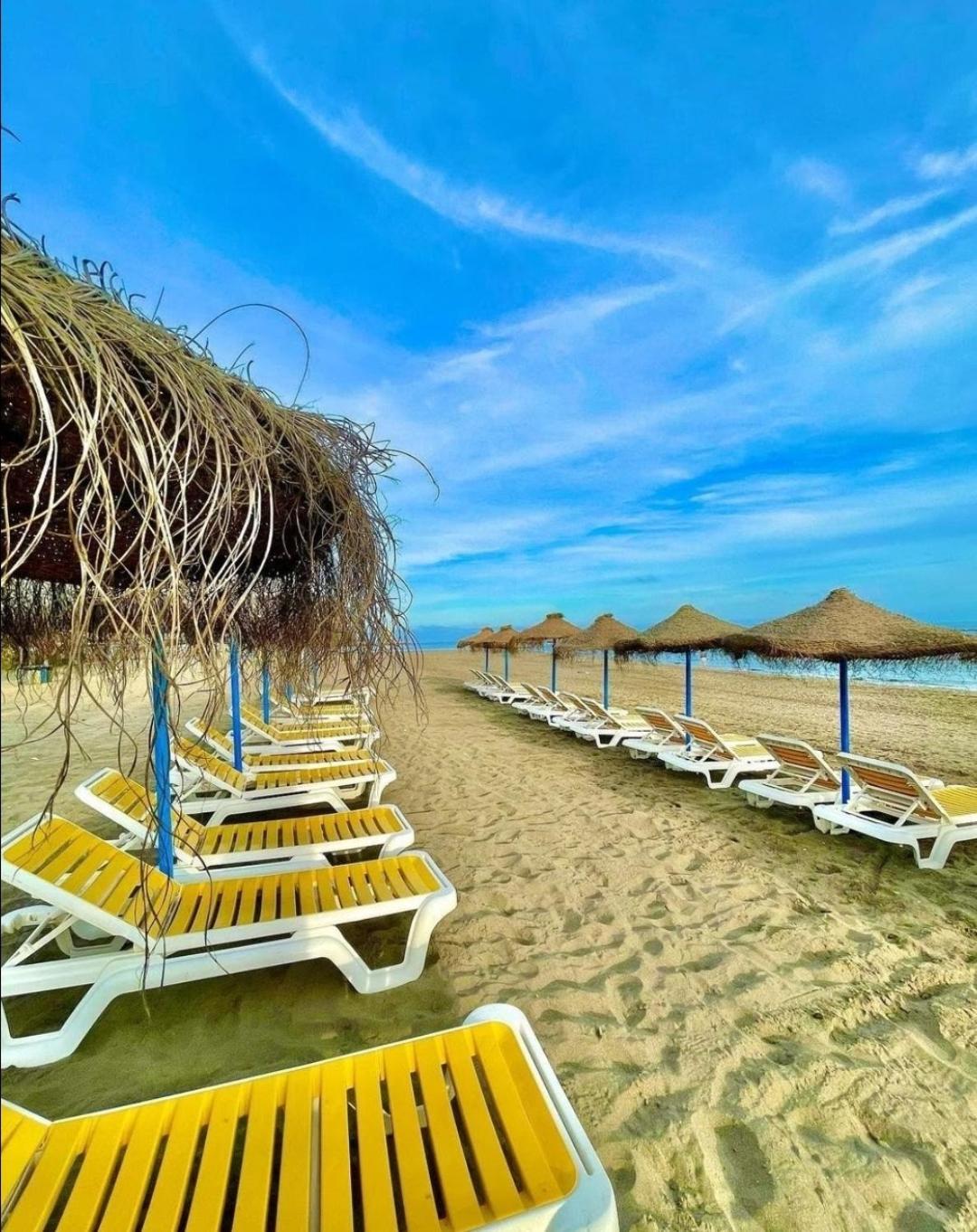Benalbeach Casa Kito Costa 1ª Linea De Playa 贝纳尔马德纳 外观 照片