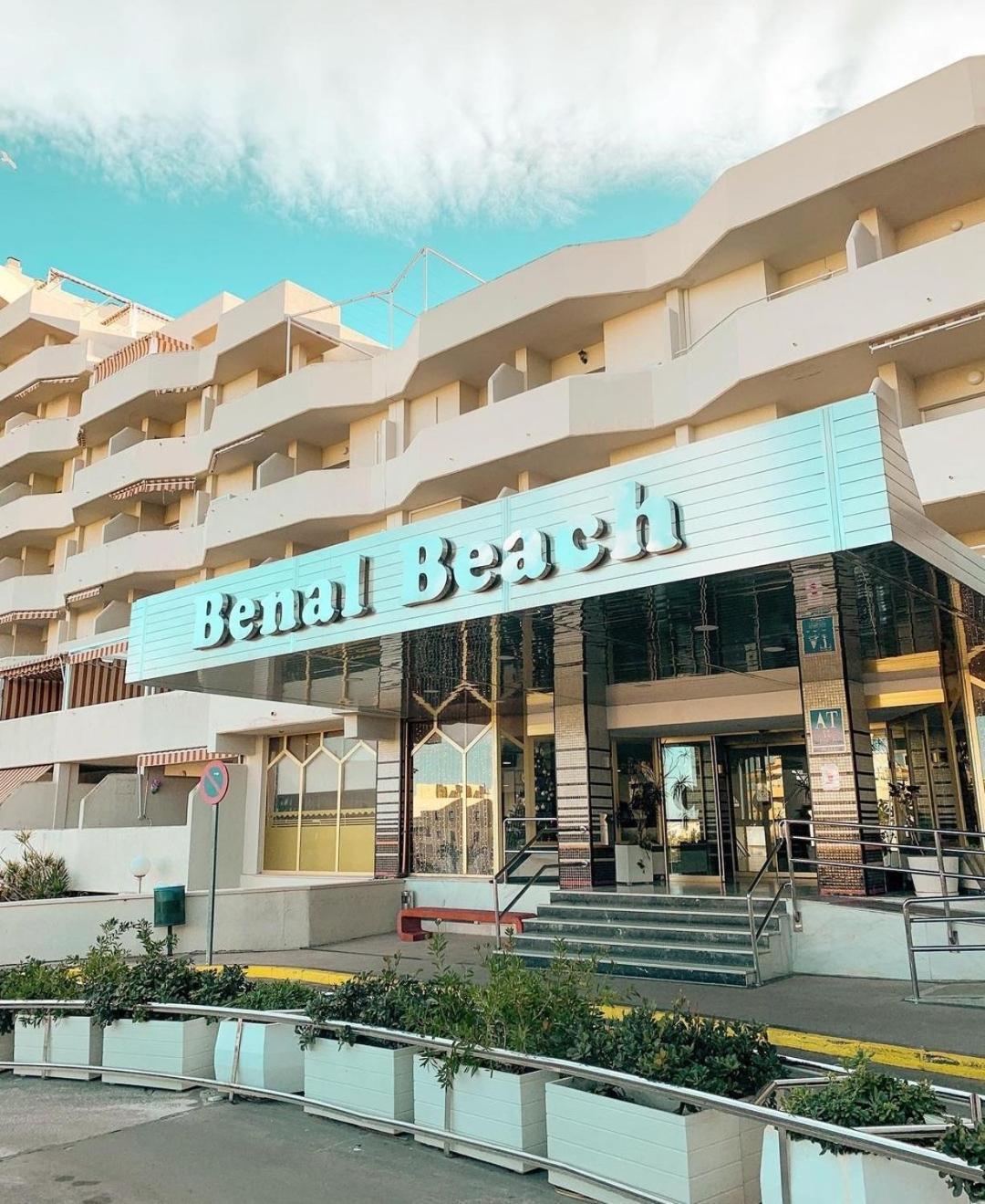 Benalbeach Casa Kito Costa 1ª Linea De Playa 贝纳尔马德纳 外观 照片